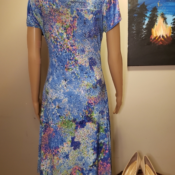 Ingenue Blue Midi Dress - Picture 8 of 11